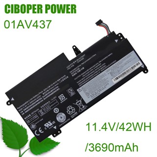 CP ของแท้แบตเตอรี่แล็ปท็อป01AV437 11.4V/42WH/3690MAh สำหรับ S2 13 20GL 13.3 "; Chromebook Series 01AV400 01AV401 01AV435