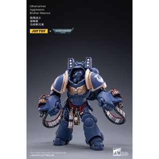 【Su baby】JOYTOY Warhammer 40K Ultramarines Aggressors Brother Mascius  1/18 Scale Figure Set