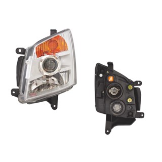 ไฟหน้า Isuzu Dmax ปี 2007 - 2008 รุ่นโปรเจคเตอร์ ไฟมุมสีส้ม อีซูซุ ดีแมก ดีแม isuzu-headlight-parts T2