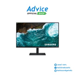 SAMSUNG Monitor จอคอมพิวเตอร์ 27 LS27A800UJEXXT (IPS, HDMI, DP, USB-C) 4K 60Hz