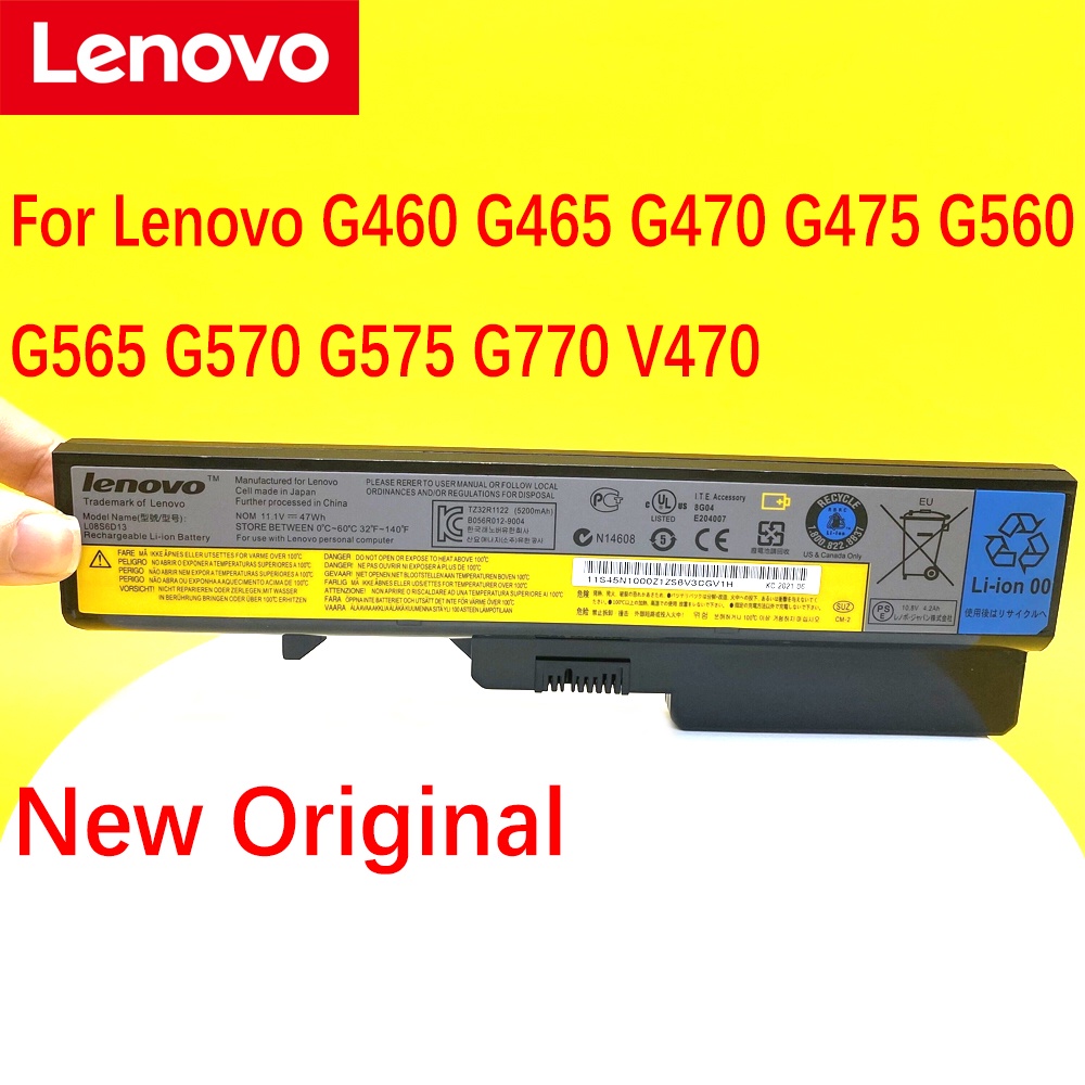 ใหม่ Original Lenovo G460 G465 G470 G475 G560 G565 G570 G575 G770 V470 L09C6Y02 L09L6Y02 L09M6Y02 L0