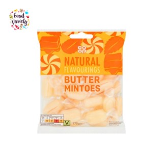 [Best Before 25-Oct-2023]Co-op Natural Flavourings Butter Mintoes 175g โค ออฟ บัตเตอร์ มินโท รสธรรมชาติ 175 กรัม