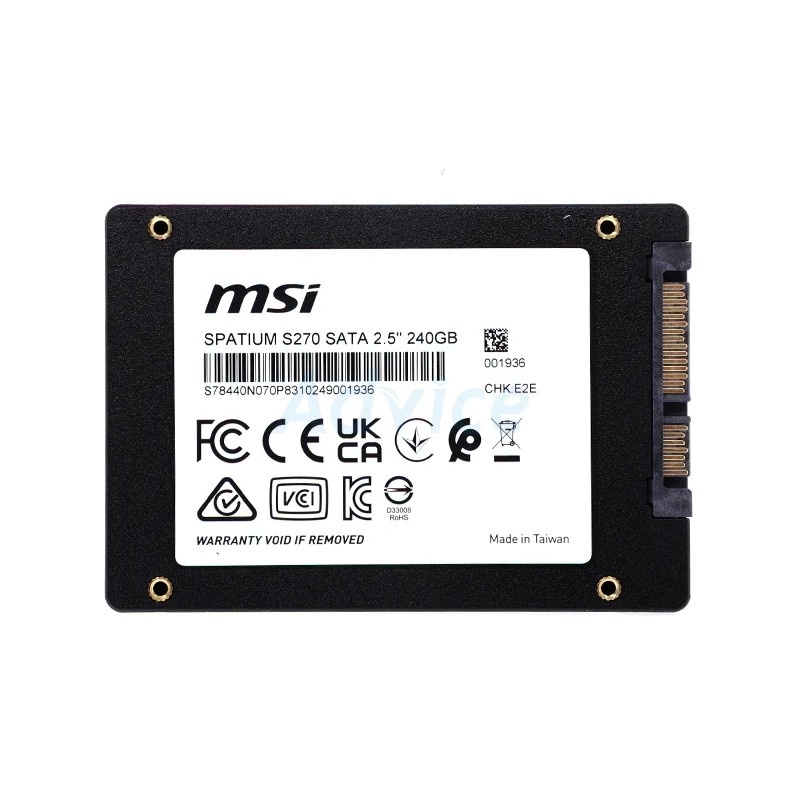 MSI  240 GB SSD SATA SPATIUM S270 - A0148957