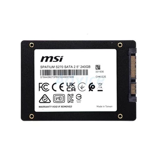 MSI 240 GB SSD SATA SPATIUM S270 - A0148957