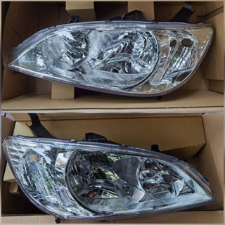 ไฟหน้า HONDA CIVIC ES ปี2004 2005 ไฟหน้าซีวิคตาเหยี่ยว**คุณภาพดีจริง จบในที่เ honda-headlight-parts T2