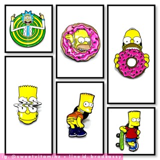 Simpson Brooch • เข็มกลัดซิมสัน • เข็มกลัด Simpson • Disney Brooch / Pin