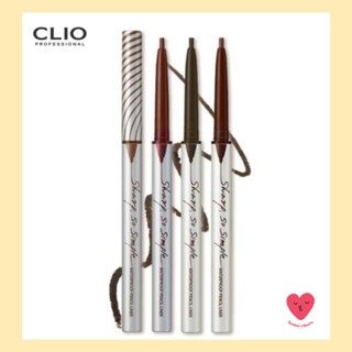 [clio] Sharp ดินสอเขียนขอบตา กันน้ํา เรียบง่าย