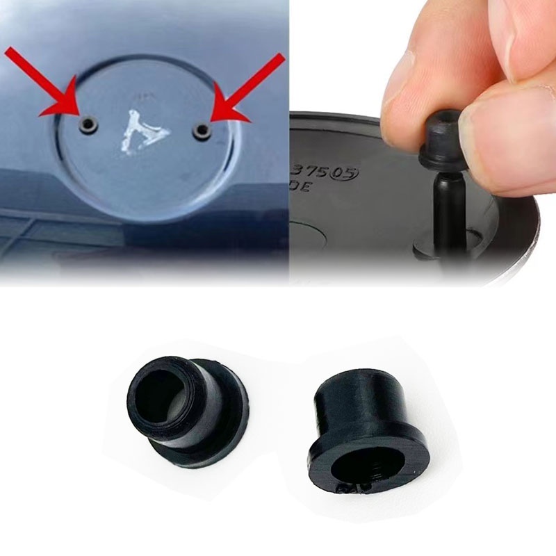Hood โลโก้ Trunk Emblem Fastener Grommets สําหรับ BMW 3 5 7 Series E32 E34 E36 E38 E39 E46 E53 E60 E65 E66 E90 M3 M5