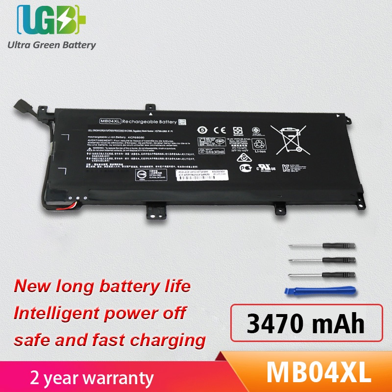 Original MB04XL HSTNN-UB6X TPN-W119แบตเตอรี่สำหรับ HP Envy X360 Series 15-AQ103NO 15-AR000ND 15-AQ00