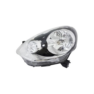 ไฟหน้า(เสื้อ) MARCH ปี 2014 ซ้าย(ขอบสีดำ) แท้ห้างNISSAN(ECO)(26065-3HM0A) nissan-headlight-parts T2