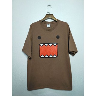 เสื้อยืด มือสอง ลายการ์ตูน Domo อก 42 ยาว 28