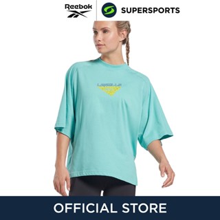 REEBOK Les Mills Layering เสื้อออกกำลังกายผู้หญิง เสื้อกีฬา