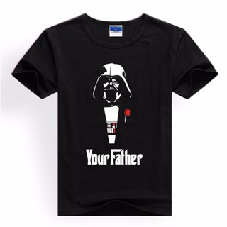 Star Wars เสื้อยืดแขนสั้น ผ้าฝ้าย พิมพ์ลาย สไตล์ฮิปฮอป ขนาดใหญ่ สําหรับผู้ชาย และผู้หญิง ไซซ์ Big Size XXS-4XL 1490D