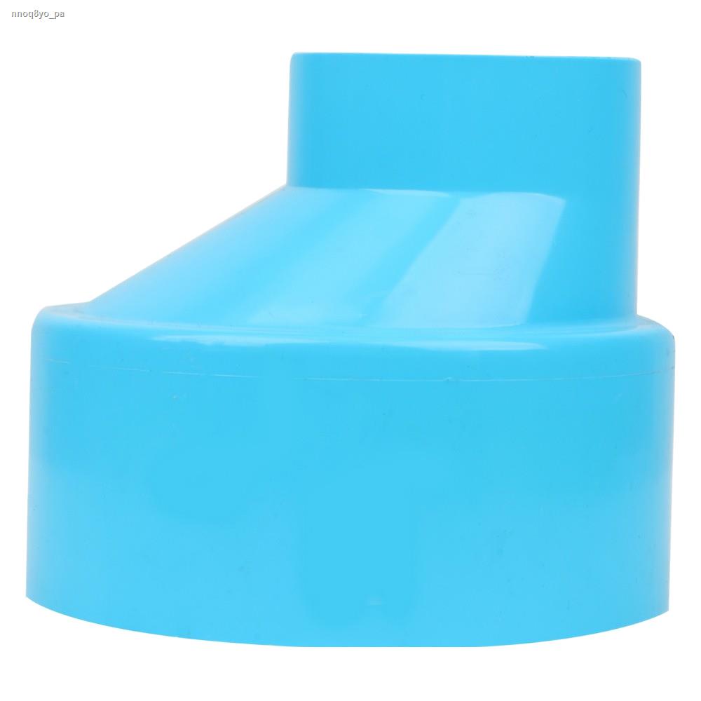 ส่งฟรี☌❈⊙ท่อประปา ข้อต่อ ท่อน้ำ ท่อPVC ข้อต่อตรงลด-บาง SCG 4"x2" สีฟ้า REDUCING PVC SOCKET SCG 4"x2" LIGHT BLUE