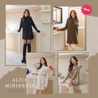 Coatmatter - Alice minidress เดรสไหมพรม