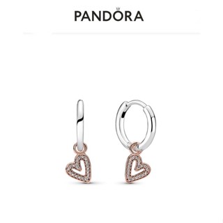 ต่างหู PANDORA หัวใจ