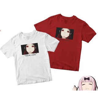 ✢❐Kaguya-sama：Love Is War - Kaguya How น่ารัก Anime เสื้อผู้หญิงแขนสั้น