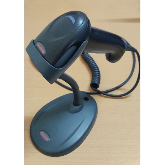 เครื่องสแกนบาร์โค้ด Honeywell รุ่น 1250g + ขาตั้ง ใช้งานได้ปรกติ (สินค้ามือสอง)