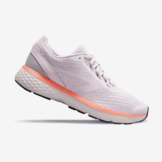 Decathlon ดีแคทลอน รองเท้าวิ่ง สำหรับผู้หญิง kalenji รุ่น RUN Support (สีเทา) คาเลนจิ รองเท้าผ้าใบ รองเท้า