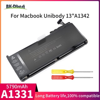 แบตเตอรี่แล็ปท็อป BK-Dbest สำหรับ MacBook Pro 13.3นิ้ว A1331, A1342 2009 , MC516LL /A 10,95 V, 63,5wh