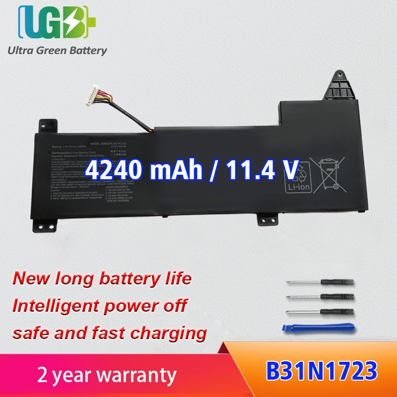 Original B31N1723แบตเตอรี่แล็ปท็อปสำหรับ ASUS K570UD K570ZD R570UD R570ZD X570UD X570ZD X570DD F570U