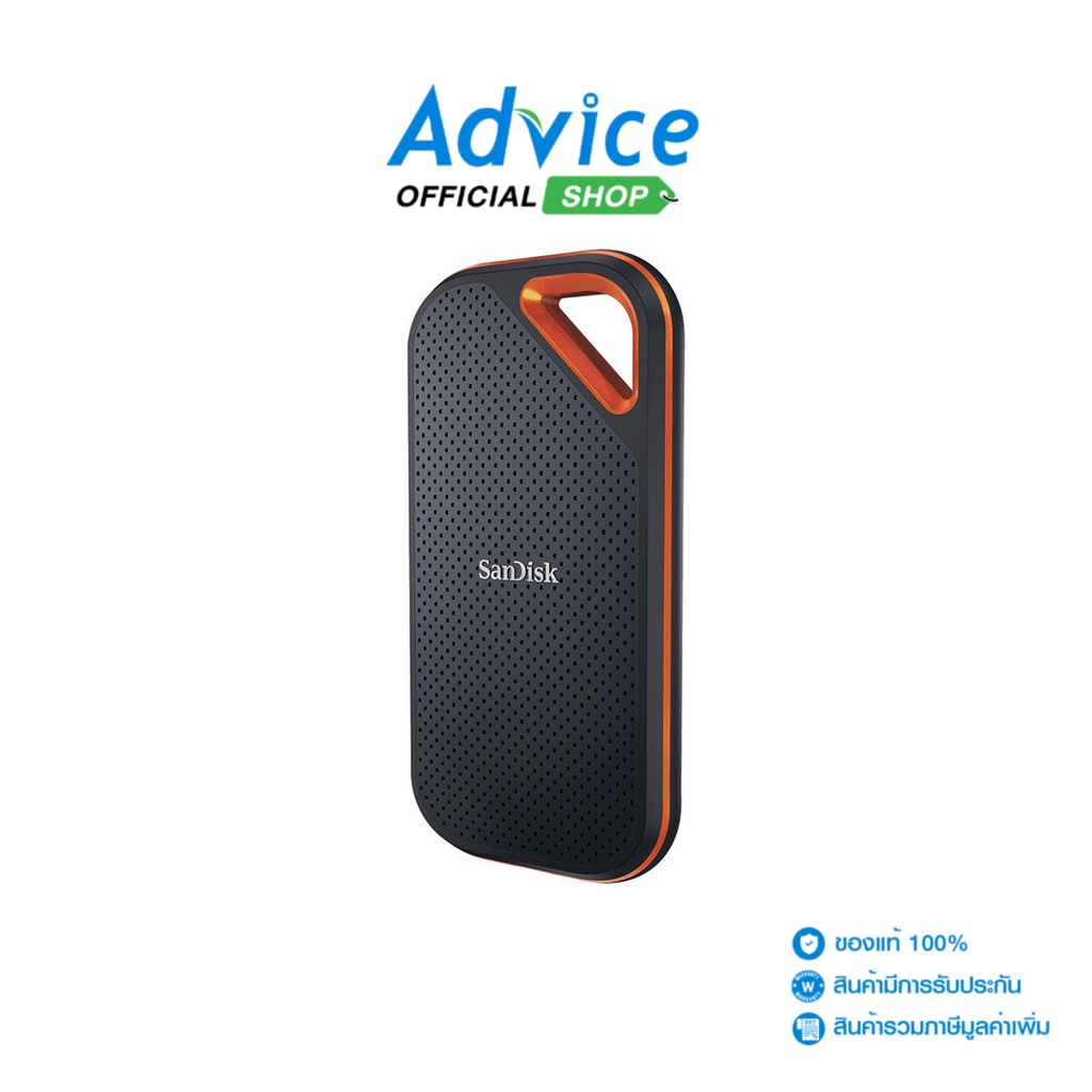 4 TB EXT SSD เอสเอสดีภายนอก SANDISK EXTREME (SDSSDE81-4T00-G25) - A0142862