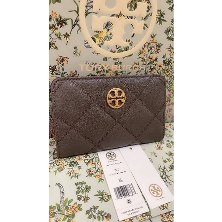 กระเป๋าสตางค์ ใบกลาง Tory Burch #Willa Medium Wallet สวยหรูสไตล์  Chanel