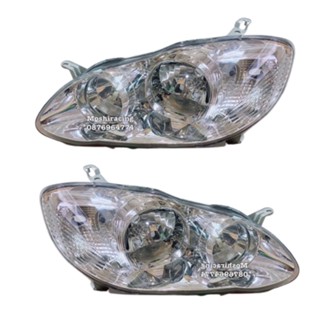 _xD83D__xDCCD_DEPOไฟหน้า TOYOTA ALTIS 2001-2007 อัลติสหน้าหมู toyota-headlight-parts T2