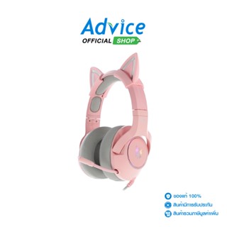 HEADSET (7.1) ONIKUMA K9 GAMING RGB (SPEACIAL EDITION PINK))