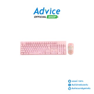 OKER  Mouse+Keyboard 2 IN 1 KM-579 (PINK)