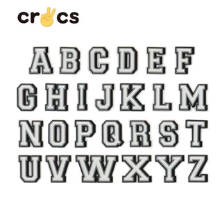 Crocs jibbitz จี้ตัวอักษร A-Z คุณภาพสูง สําหรับตกแต่งสวน รองเท้า