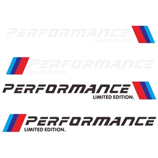 Yotome สติกเกอร์สะท้อนแสง M Performance Limited Edition สําหรับติดประตูรถยนต์ 2 ชิ้น