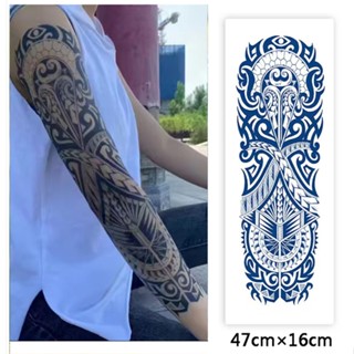 【COCO Magic tattoo】สติกเกอร์รอยสักชั่วคราว กึ่งถาวร กันน้ํา ติดทนนาน 15 วัน 47 ซม.*16 ซม.