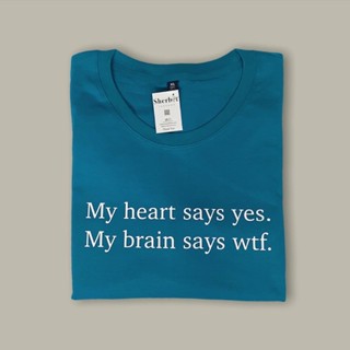 เสื้อยืด my heart say yes*☺︎︎|sherbet.teeshop