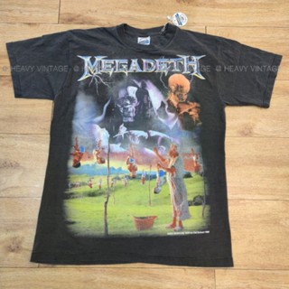 MEGADETH BOOTLEG FADE BODY เสื้อวงเสื้อทัวร์