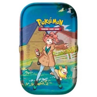 PE PR-CRZE-SYTin PE Crown Zenith Mini Tin - Sonia &amp; Yamper Pokemon Tin 1 EN Tin 2820650851926