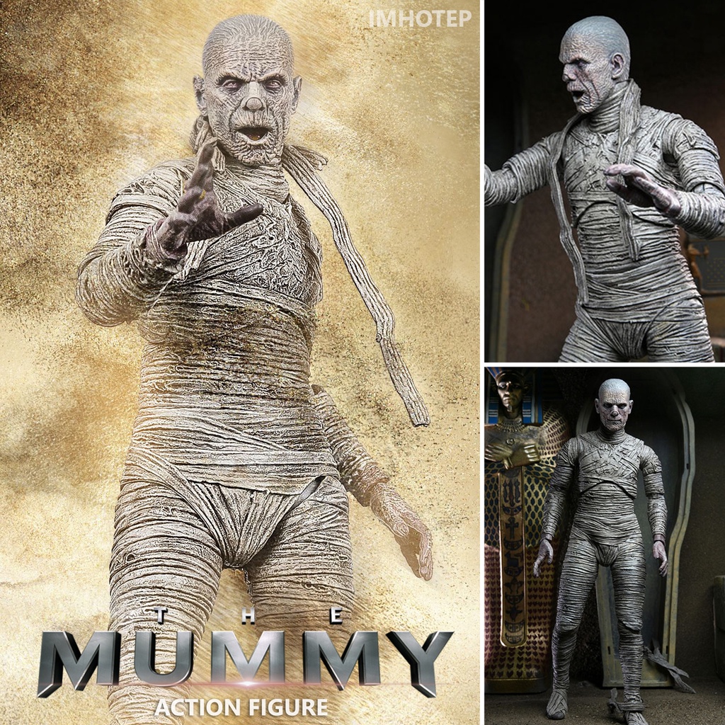 Neca Universal Monster The Mummy เดอะ มัมมี่ Imhotep อิมโฮเทป อสุรกายของยูนิเวอร์แซล Action Figure M