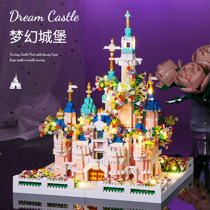 【🏰LEJUBLOCK💯】บล็อกตัวต่อปราสาทหินหงส์ใหม่ ของเล่นเด็ก นาโนบล็อก ตัวต่อ ของเล่น ของเล่นเด็กผู้ชาย สถาปัตยกรรม ของขวัญวันเกิด ของขวัญแฟน ดิสนีย์แลนด์ ปาร์ค ทัชมาฮาล พระราชวังโปตาลา กำแพงเมืองจีน Taj Mahal Great Wall MOC toy Potala Palace แฮร์รี่พอตเตอร์ - รูปที่ 5