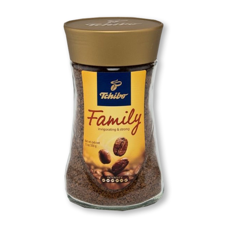 ทชิโบ แฟมิลี่ กาแฟสำเร็จรูป 200 กรัมTchibo Family Instant Coffee 200 g