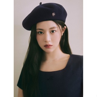 🇰🇷 พรี Marithe Francois Girbaud Circle Logo Wool Beret