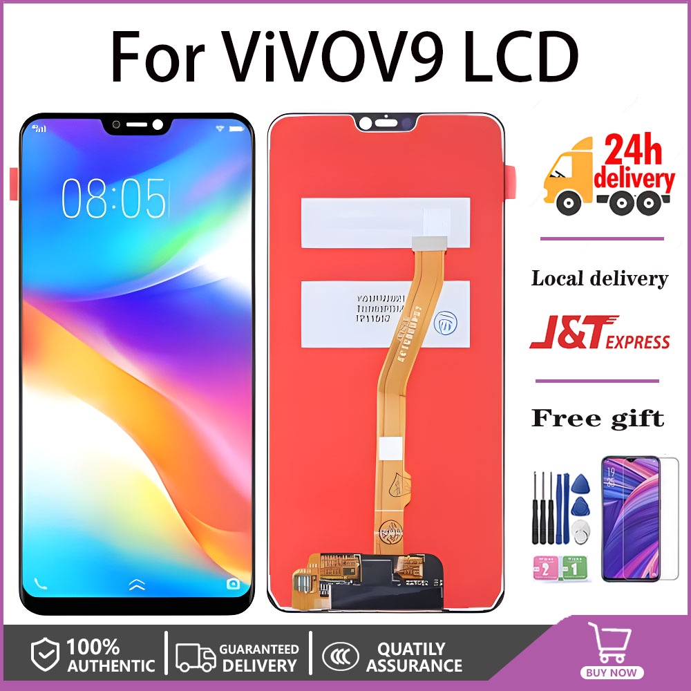 อะไหล่หน้าจอสัมผัส LCD สําหรับ VIVO V9 Y85A V9 YOUTH 1723