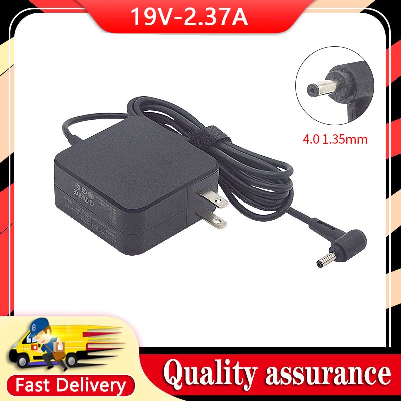 ใหม่ 19V 2.37A 45W 4.0*1.75 มม.สําหรับ Asus TP300L X540U X441U X407u 310 air 13 15 สายชาร์จ