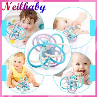 【Neil Baby】ของเล่นยางกัดพลาสติก แบบนิ่ม เพื่อการเรียนรู้ สําหรับเด็กแรกเกิด งปลอดภัยสุดๆยางกัดสีพาสเทลสีพาสเทลสำหรับเด็กเด็กเสียงเสียงเวลาเวลาเขย่า