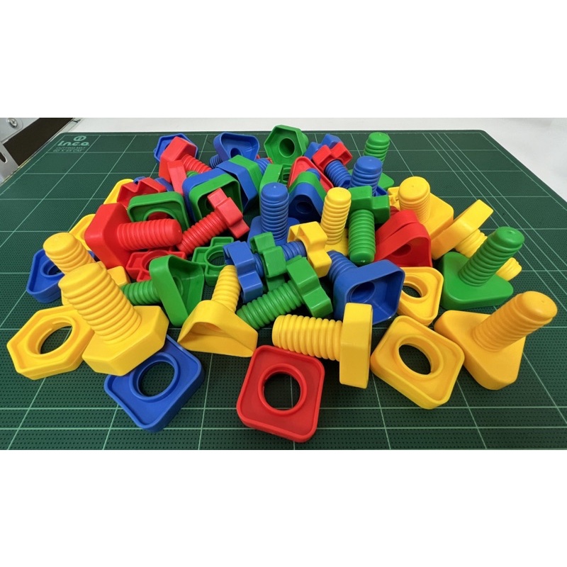 C174. Giant Nuts and Bolts Toy