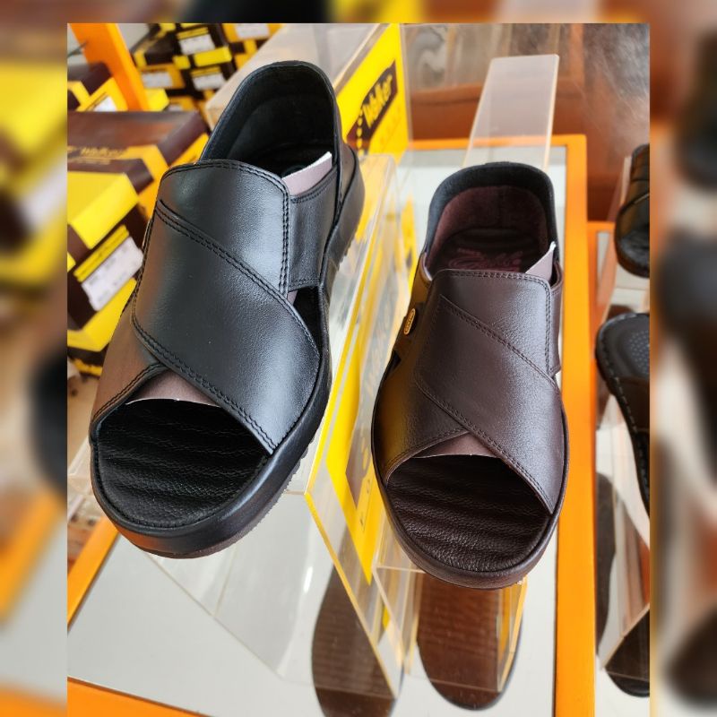Walker N4459  รองเท้าวอล์รเกอร์  รองเท้าหนังสวมสำหรับผู้ชาย รหัส N4459 ราคา ถูกที่สุด ดีลบีเคเค แกลเลอรีภาพที่ 6