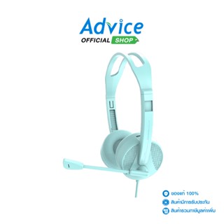 LECOO  Headset By LENOVO (HT106) Cyan