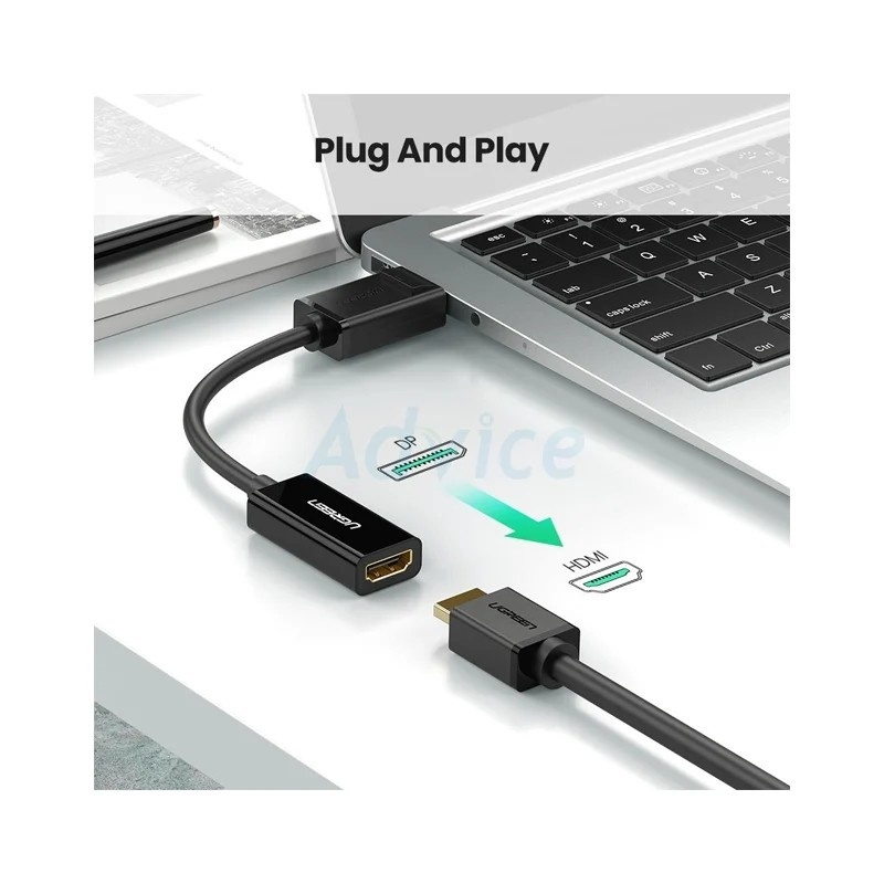 UGREEN Converter Display Port TO HDMI UGREEN (40363) - A0140708