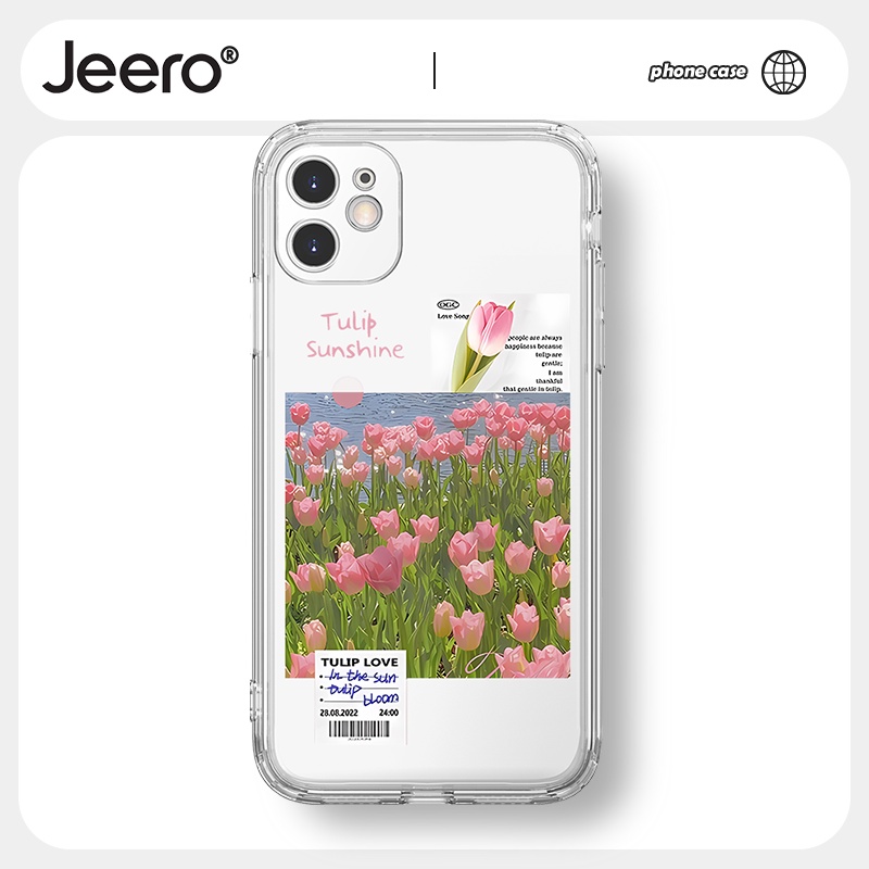 Jeero เคสโทรศัพท์มือถือแบบนิ่ม กันกระแทก ลายตลกน่ารัก สําหรับ iPhone 14 13 12 11 Pro Max SE 2020 X XR XS ip 8 7 Plus HFF2468