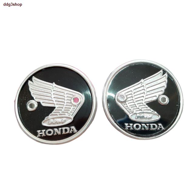 ส่งของที่กรุงเทพฯ☈โลโก้ปีกนก Honda C92 S90 สีดำ