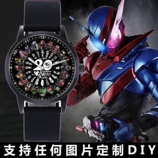 Kamen Rider DECADE Shiwang Merchandise นาฬิกาข้อมือ ลายการ์ตูนอนิเมะ กันน้ํา สองมิติ Diy สําหรับนักเรียน ผู้ชาย ผู้หญิง Cxbqiancmy.My3.17